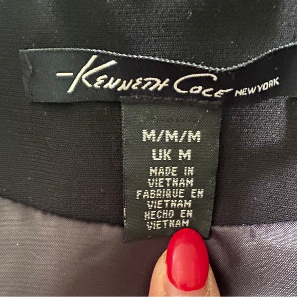 Kenneth Cole Teal Flap Blazer - No pockets - Picture 2 of 4